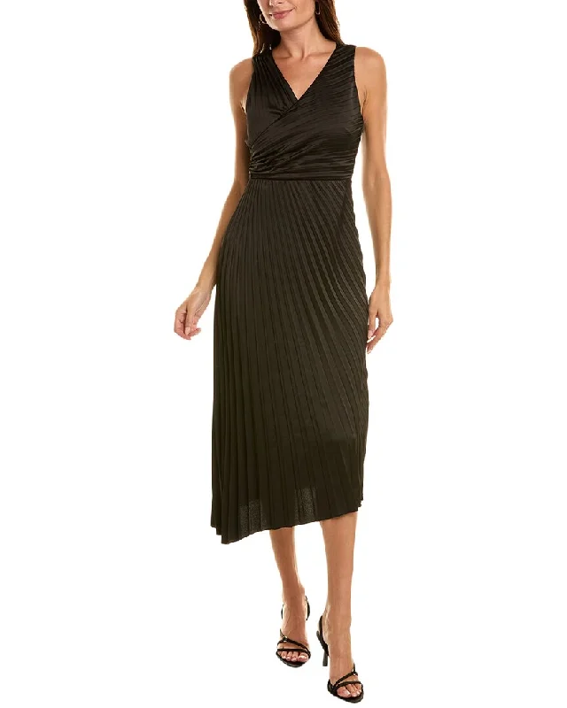 Online Boutique Clothing Sam Edelman Accordion Pleated Midi Dress