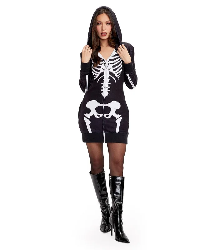 Sophisticated Outfits Skeleton Costume Dress