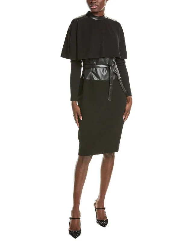 Fashion Sale Teri Jon by Rickie Freeman Combo Midi Dress