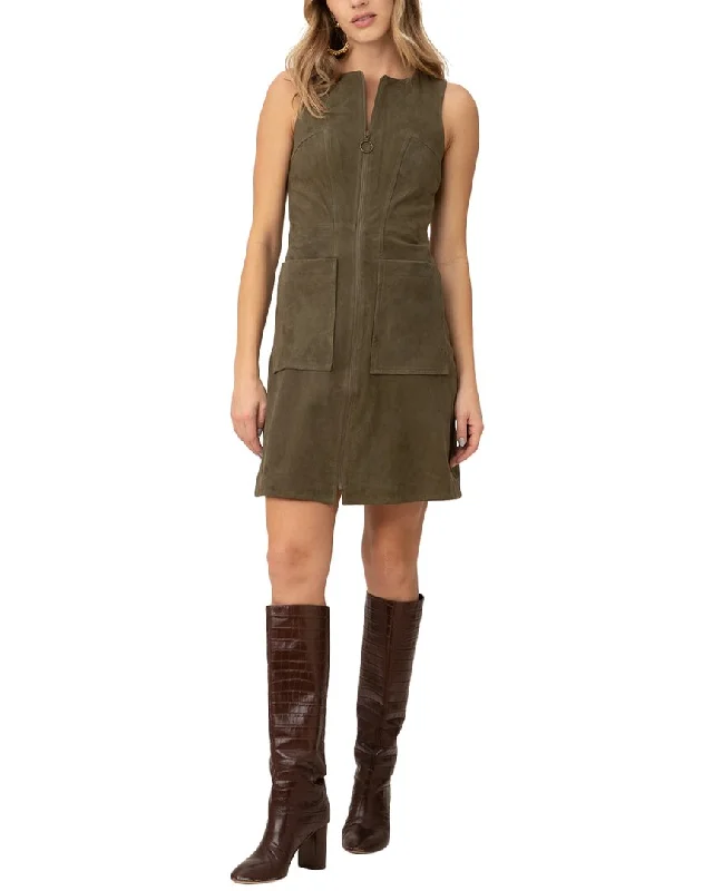 Stylish Basics Trina Turk Downtown Suede Dress