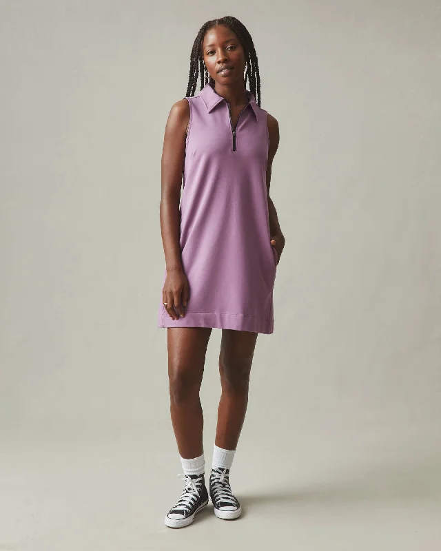 Casual Chic Clothing Tennis Dress - Very Grape