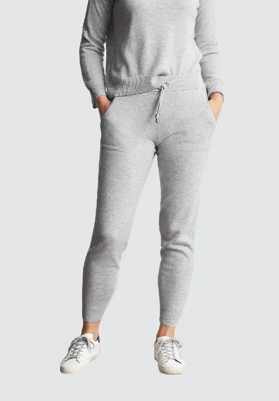 Chic Trends Unveiled Cashmere Joggers | Foggy