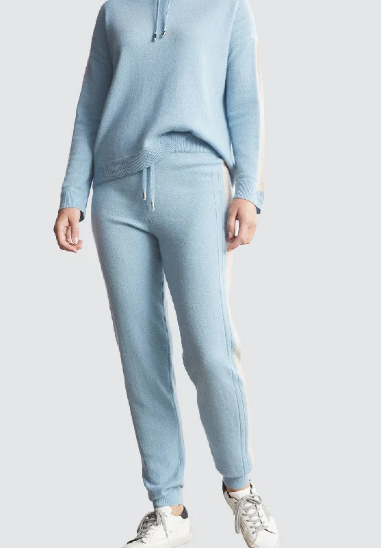 Versatile Wardrobe Essentials Cashmere Joggers | Glacier/Birch