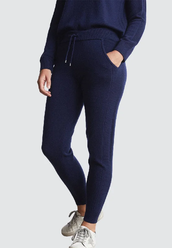 Unleash Your Style Cashmere Joggers | Midnight