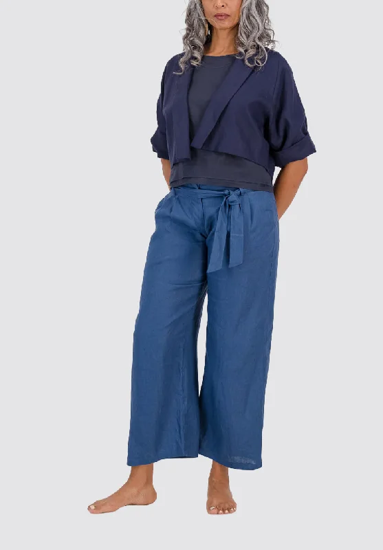 Modern Casual Clothing Denise Culottes | Sapphire Blue