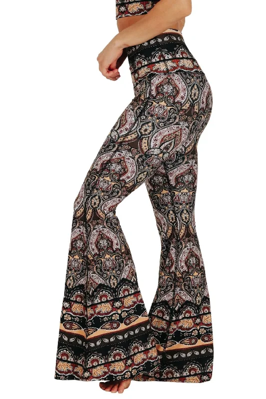 Flash Discount Espresso Yourself Printed Bell Bottoms