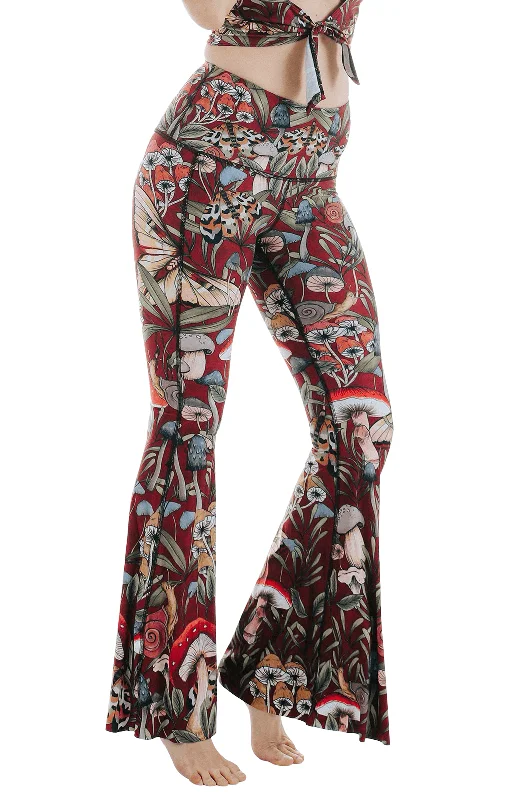 Casual Dresses for Women Fun Gal Printed Bell Bottoms