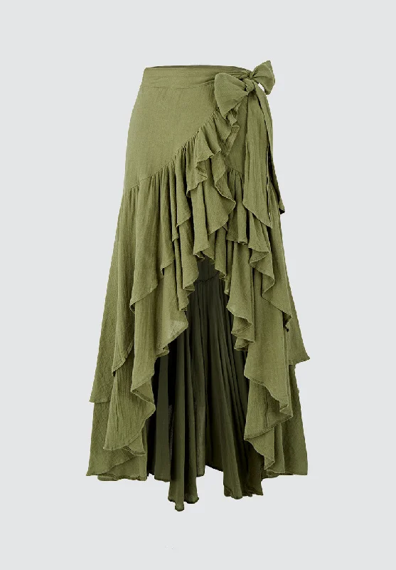 Flash Sale Event Gabriela Skirt | Olive