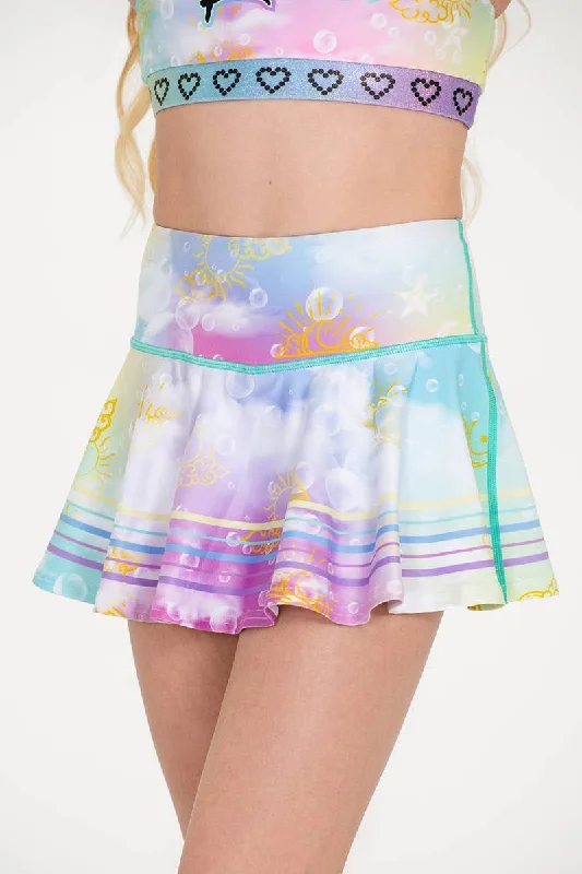 Timeless Women's Fashion Styles Legendary Flouncy Skirt in Daydream