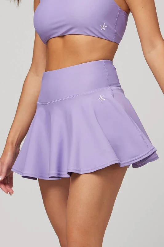 Step Ahead, Lead The Trend Legendary Flouncy Skirt in Lavender