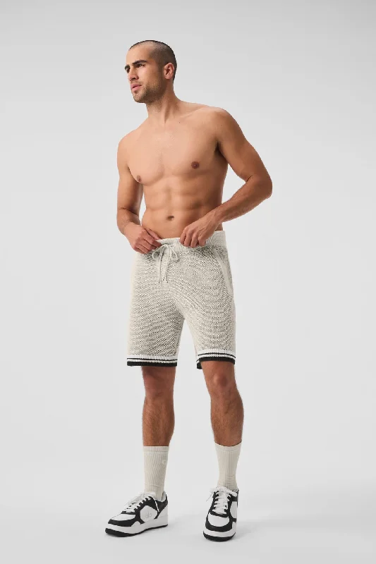 Daily Deals 7" Sports Club Sweater Knit Basketball Short - Bone