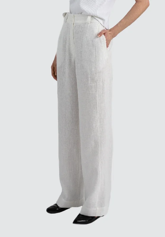 Premium Style Pants Carol | White