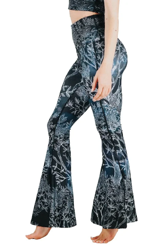 Chic Women's Clothing for Work and Travel Root To Rise Printed Bell Bottoms