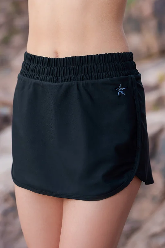 Cheap Women's Clothing Online Sports Skirt in Black