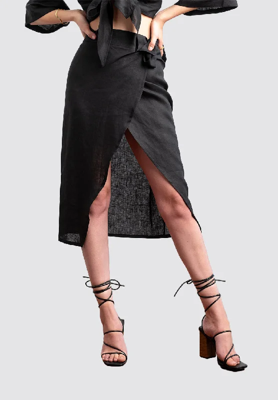 Redefining Women's Style The Wrap Skirt