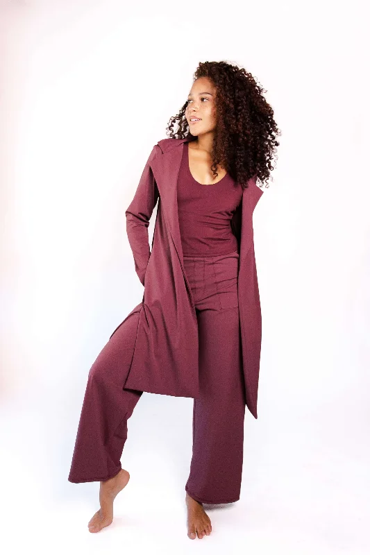 Fresh Styles, Fresh Deals Ultimate Trouser in Maroon